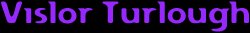 Vislor Turlough
